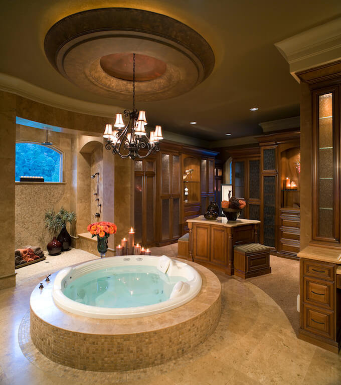 Typical hot tub electrical hook up